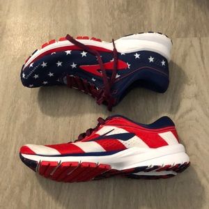 american flag brooks shoes